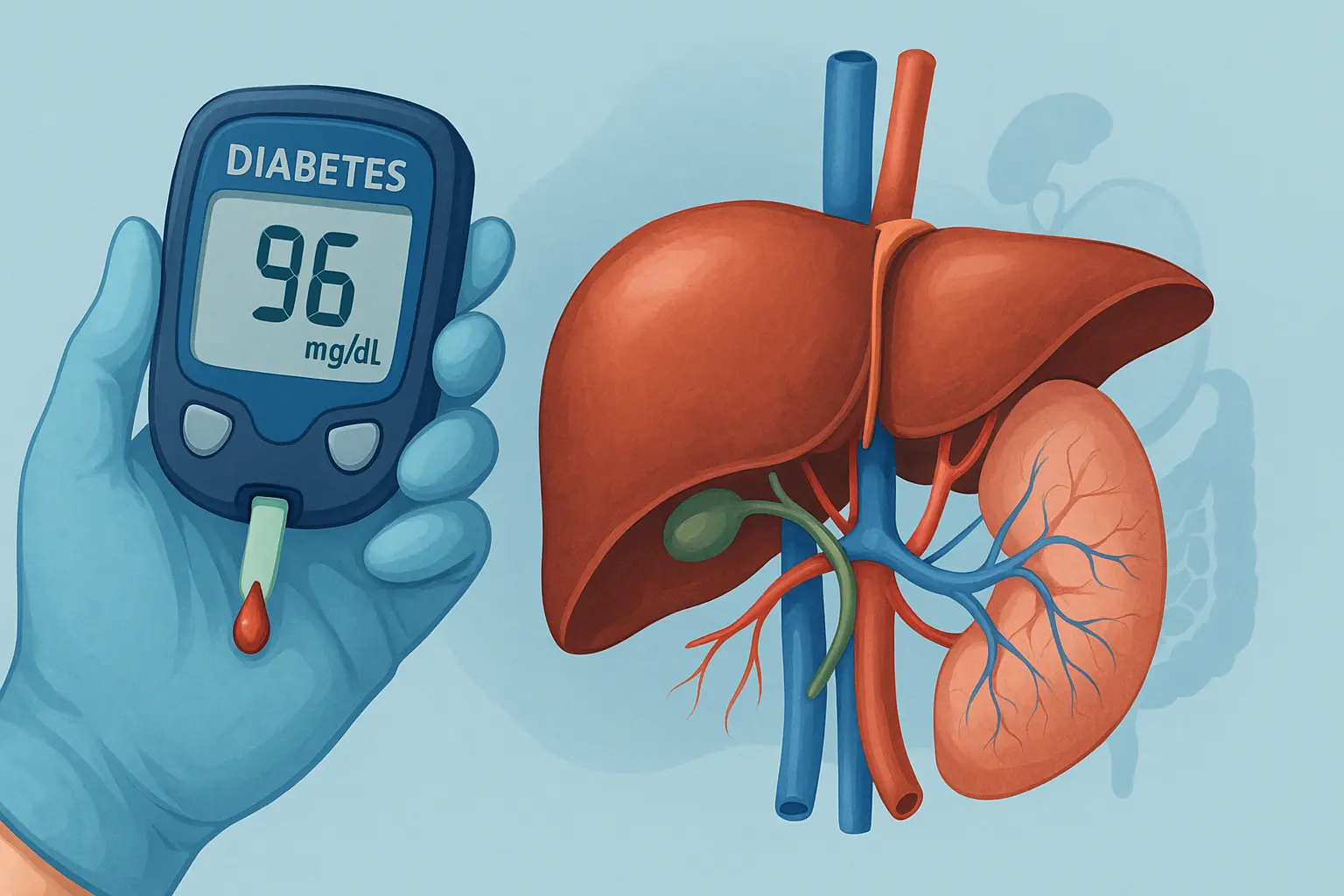 Link between Diabetes and Liver Health