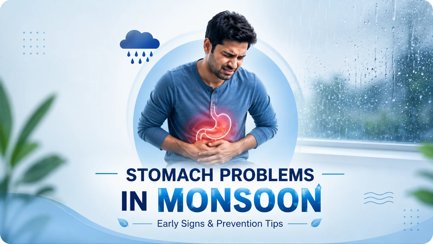 stomach problems in monsoon