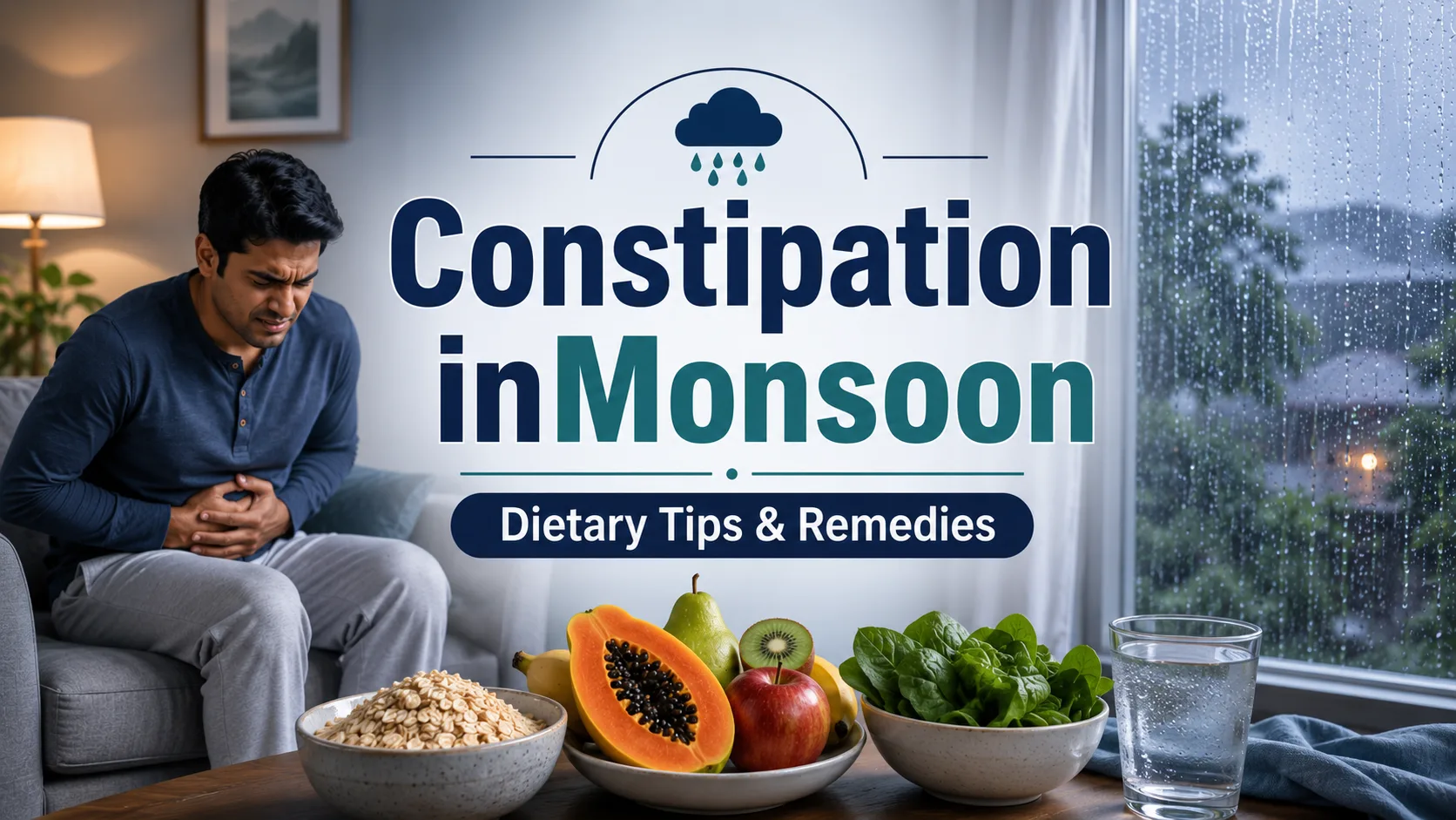 constipation in monsoon