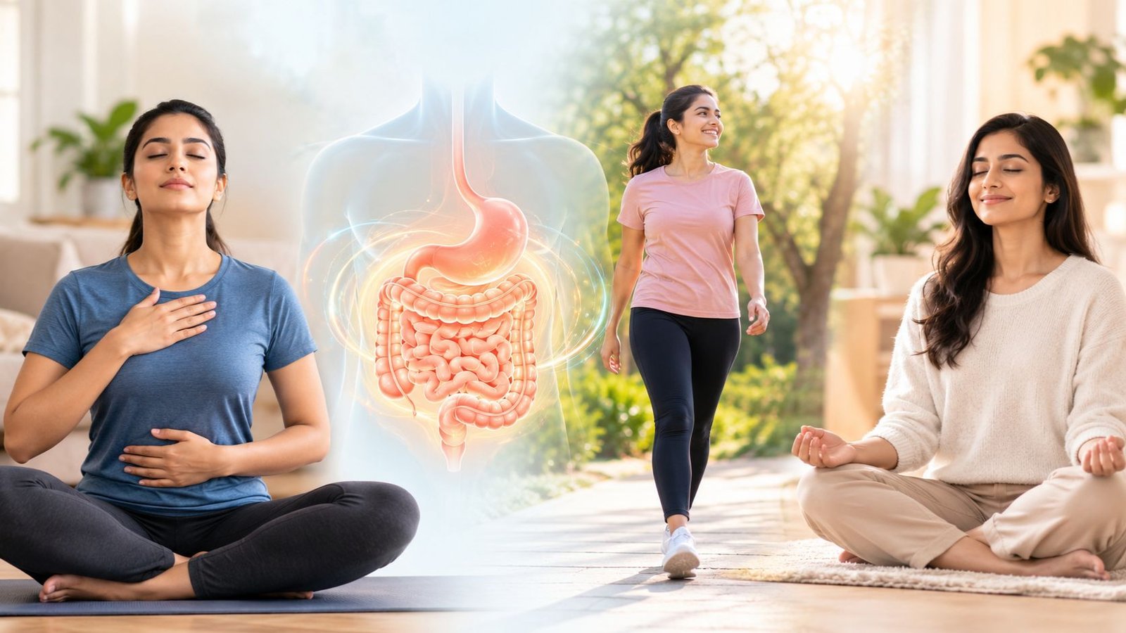 3 Simple Stress-Relief Techniques Gastroenterologist Suggests To Support Gut Health